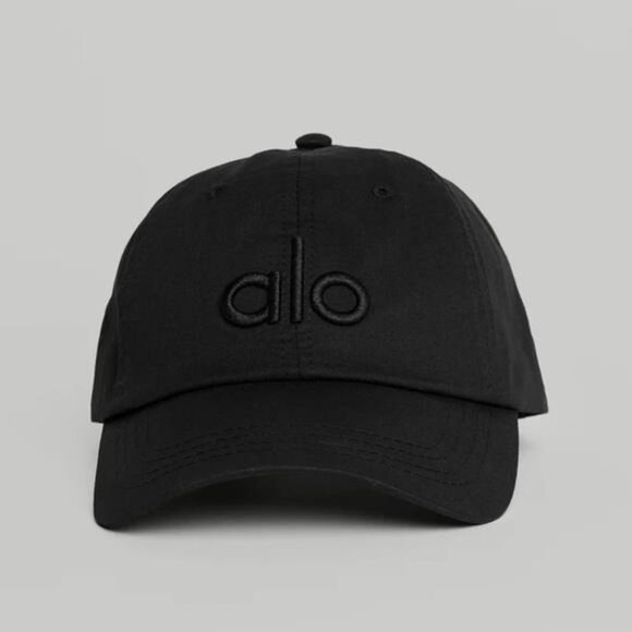 Alo Yoga Off-Duty Cap Black/Black NEW main image 4